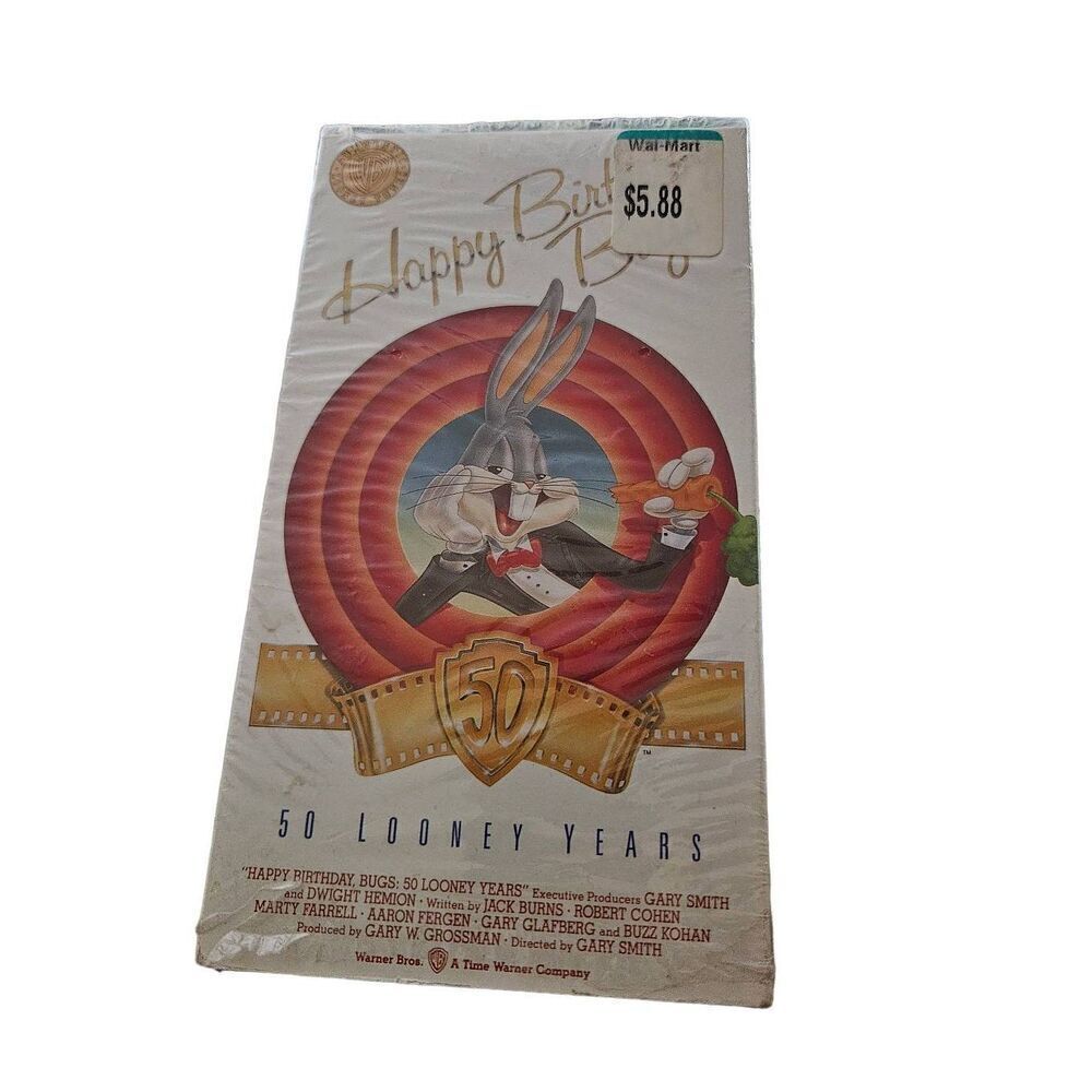 Happy Birthday Bugs VHS Warner brothers